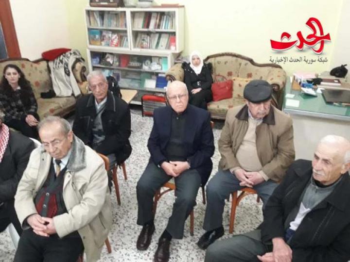       الفكر التكفيري وتقاطعاته السياسية مع الفكر الصهيوني محاضرة في رابطة الخريجين الجامعيين في حمص 