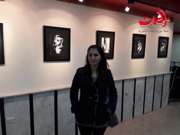                 الفنان اللبناني هيثم عساف يعرض رسوماته في ثقافي حمص 