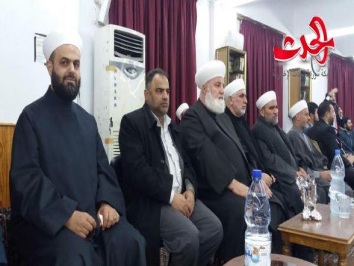 اقيم احتفال بمولد النبوي الشريف في بقين شكر الله على نعمة عودة الأمن  إلى المنطقة