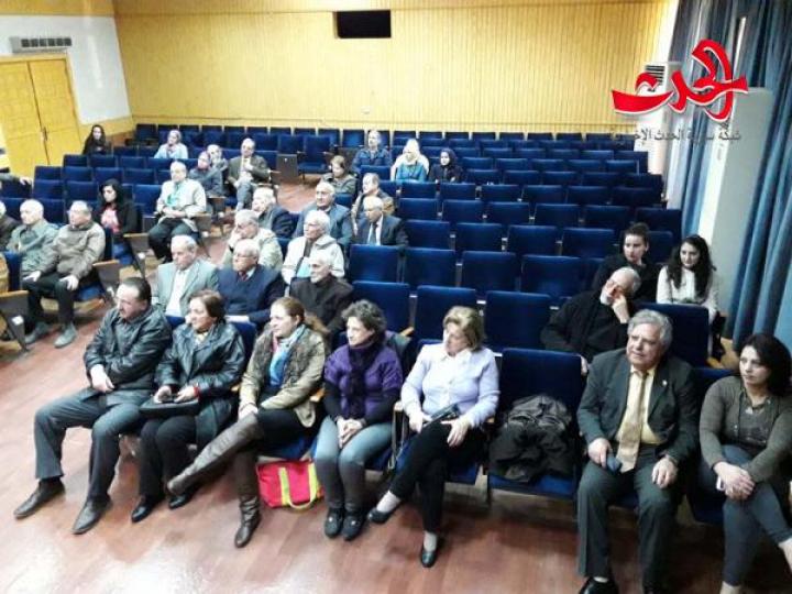 الايجاز والشعر .. محاضرة للدكتور قصي أتاسي في ثقافي حمص