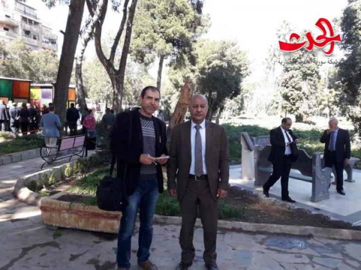                    وفد برلماني ألماني يجول في حمص لنقل الحقيقة 