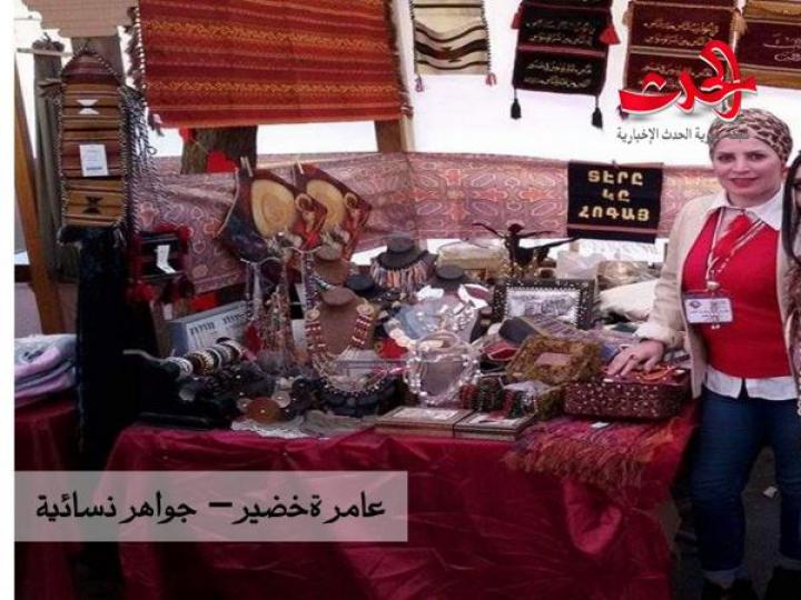 أعمال يدوية لـ180 سيدة حلبية في &quot;مهرجان المرأة والأسرة العاشر&quot; 