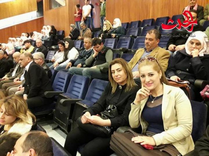                      جماهير حمص تحتفل بذكرى ثورة الثامن من آذار