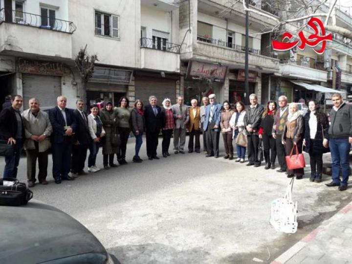 الركن الثقافي الوطني في حمص نحو ثقافة ادبية 