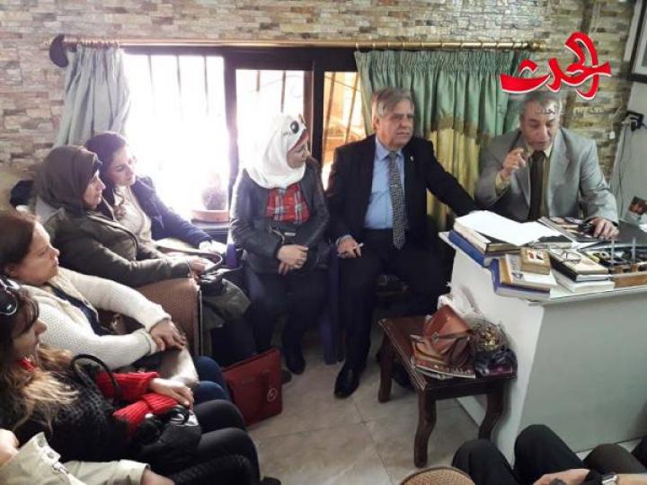 الركن الثقافي الوطني في حمص نحو ثقافة ادبية 