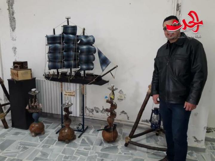 معرض للأشغال اليدوية والاعمال الفنية &quot; في مركز مرمريتا الثقافي