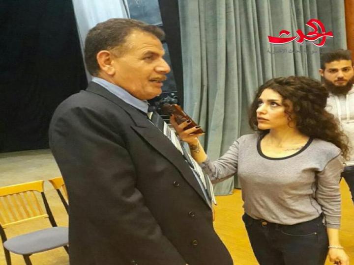 حفل تكريم أمهات الشهداء الشبيبين على مسرح دار الثقافة في حمص 