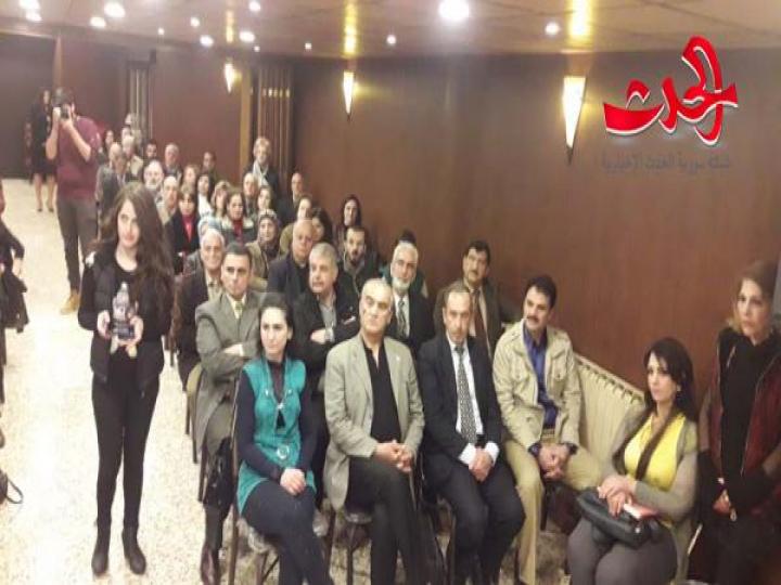             افتتاح الاسبوع الثقافي في مكتبة روبرت كريستوفر سكاف في حمص