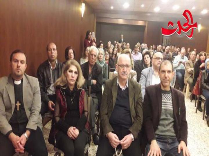             افتتاح الاسبوع الثقافي في مكتبة روبرت كريستوفر سكاف في حمص