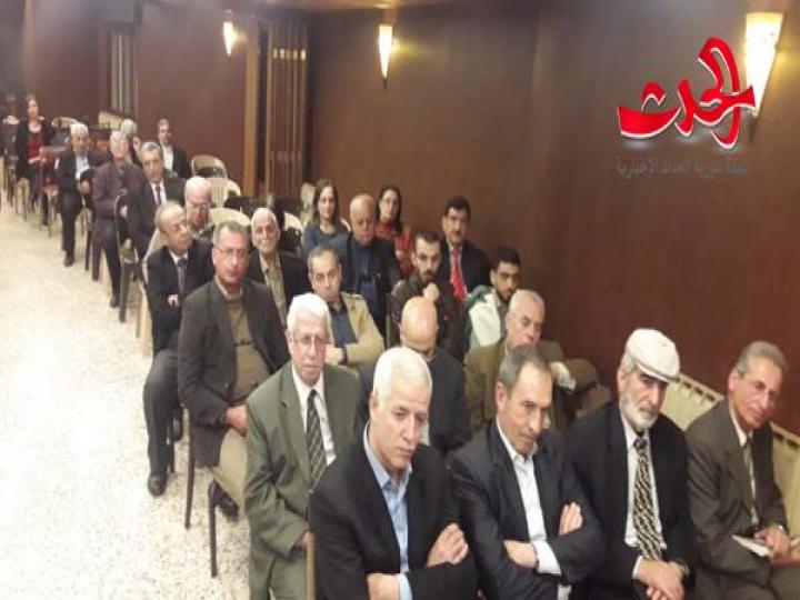 نادي الركن الثقافي الوطني يستكمل فعالياته في مكتبة روبرت كريستوفر سكاف في حمص