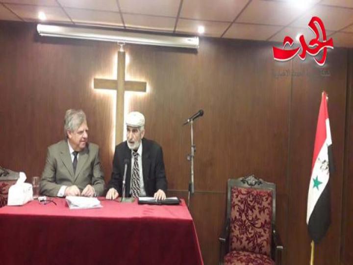 نادي الركن الثقافي الوطني يستكمل فعالياته في مكتبة روبرت كريستوفر سكاف في حمص