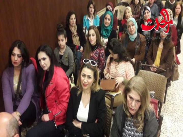 نادي الركن الثقافي الوطني يستكمل فعالياته في مكتبة روبرت كريستوفر سكاف في حمص