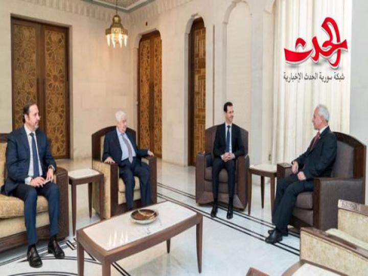 الرئيس الأسد يتقبل أوراق اعتماد راشد كمال سفيرا لباكستان لدى سورية