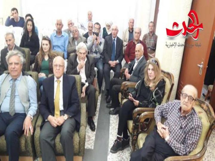 أمسية شعرية في رابطة الخريجين الجامعيين في حمص بمناسبة عيد الجلاء 