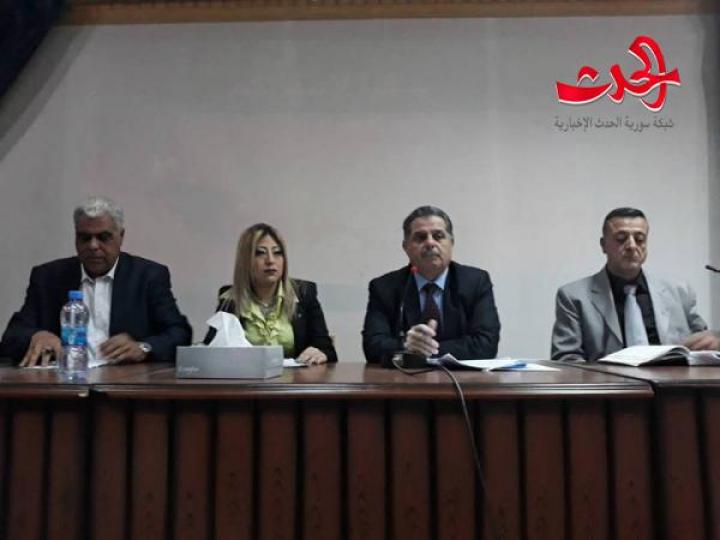                       الجمعية الحرفية للمصورين في حمص تكريم المصورين الحربيين 