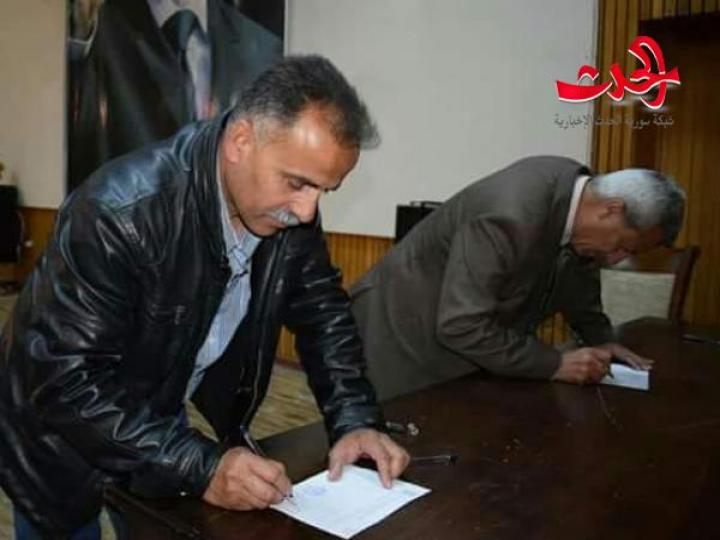 انتخاب اعضاء مكتب تنفيذي جديد لنقابة المعلمين بدرعا