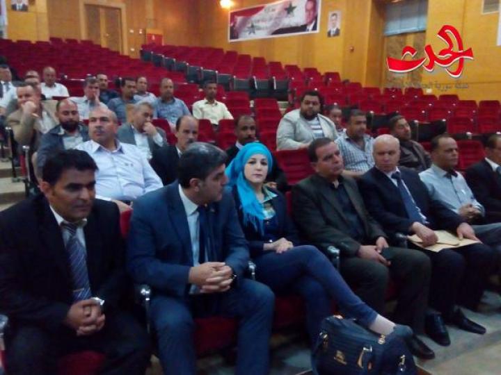 انتخاب اعضاء مكتب تنفيذي جديد لنقابة المعلمين بدرعا