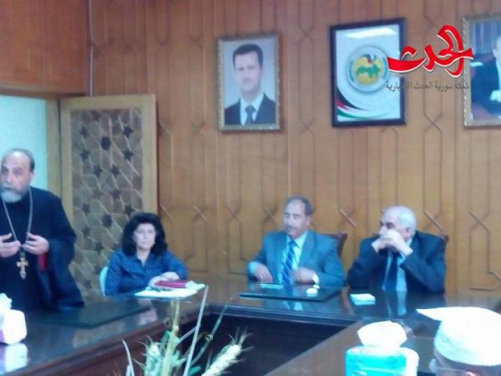 توحيد وتطوير الخطاب الديني وممارسة دورهم بالمصالحات باجتماع لرجال الدين بدرعا