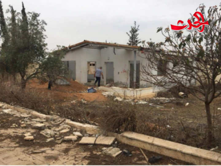 بالصور .. لن تصدقوا ماذا حل بمنزل أيمن زيدان  ..!