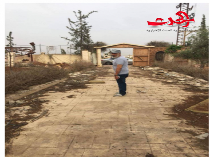 بالصور .. لن تصدقوا ماذا حل بمنزل أيمن زيدان  ..!