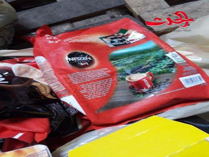 فضيحة مدوية في أسواق دمشق......ضبط طابعة ليزرية وطابعة باركود لتزوير بضائع مهربة !!