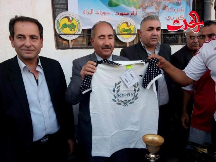 أسود حوران  ..بطلاً لدورة السلام الكروية بدرعا 