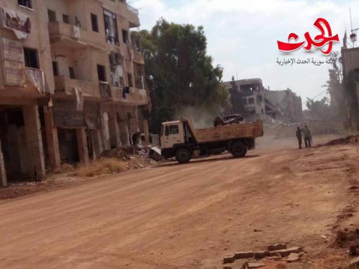 تحولات أمنية لافتة في درعا بعد ازلة الحواجز الامنية