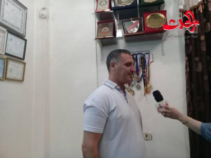 أيهم مسالمة... بصمة سورية الخارجية الذهبية  بكرة اليد 