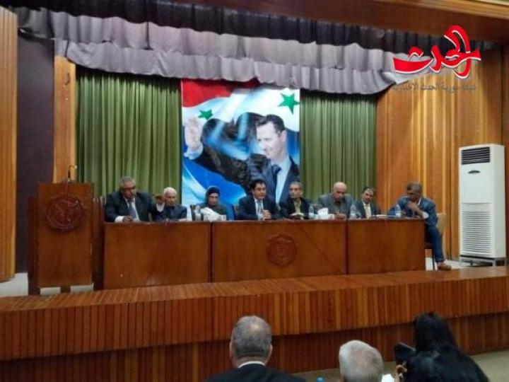 اجتماع نوعي لاتحاد غرف السياحة السورية بدرعا ومناقشة تأهيل المشاريع السياحية