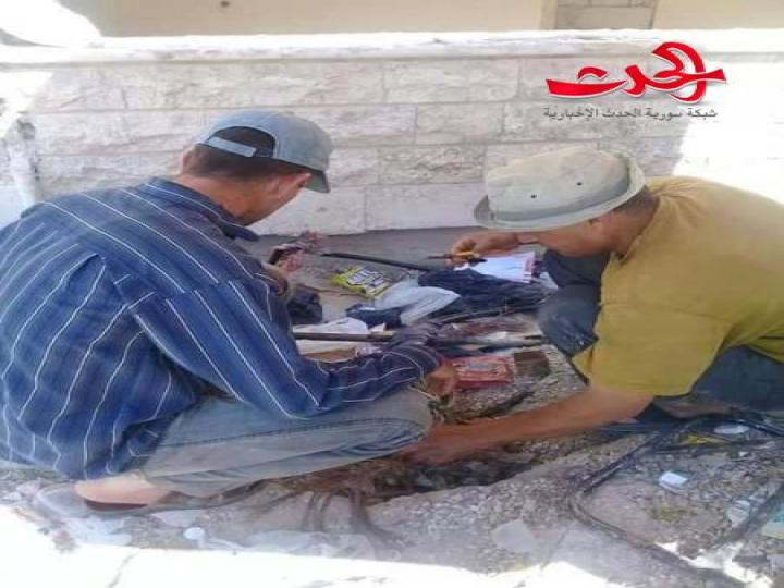 (معضمية الشام )الكهرباء ليست بقاطع يرفع ولا النظافة بمكنسة فقط وليست المكالمة برفع السماعة