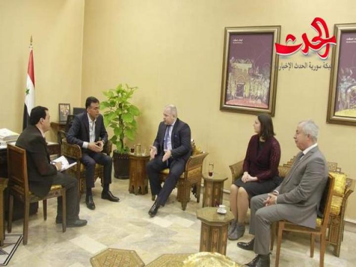 وزير التربية: تميز الطلاب السوريين في اللغة الروسية رغم ظروف الحرب 