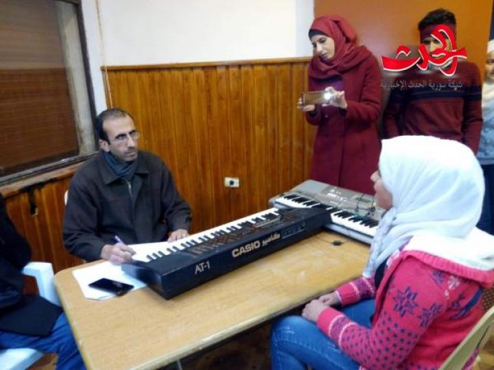 بدء المرحلة الثانية من المسابقة الوطنية للمواهب الفنية الشبابية بدرعا