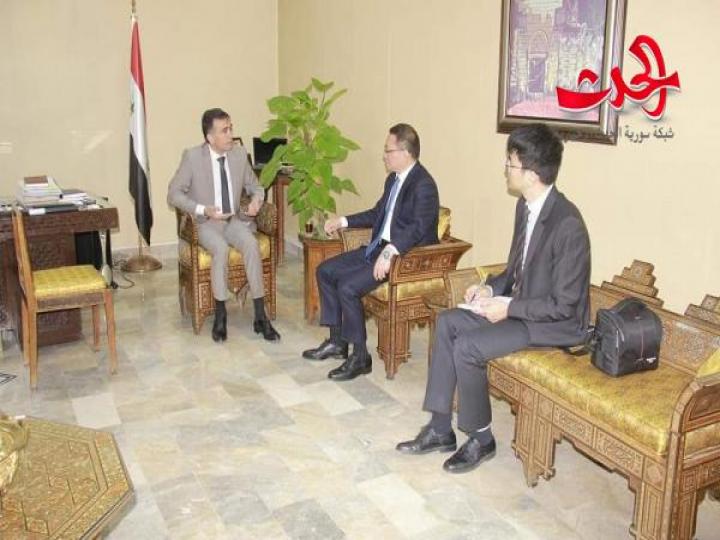 الوزير العزب: التعاون مع الجانب الصيني لتأهيل عدد من المدارس 