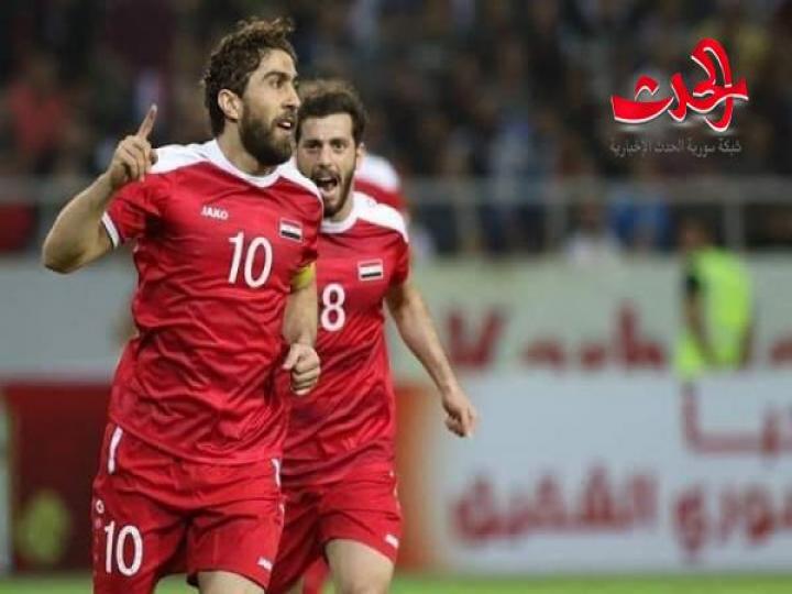 منتخبنا الوطني يفوز بهدف على الأردن 