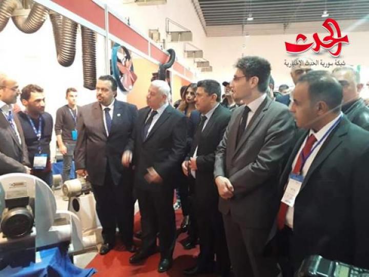 تحت شعار الصناعة السورية تعود إلى الواجهة من جديد  افتتاح مجموعة من المعارض التخصصية في البناء والصناعة والكهرباء