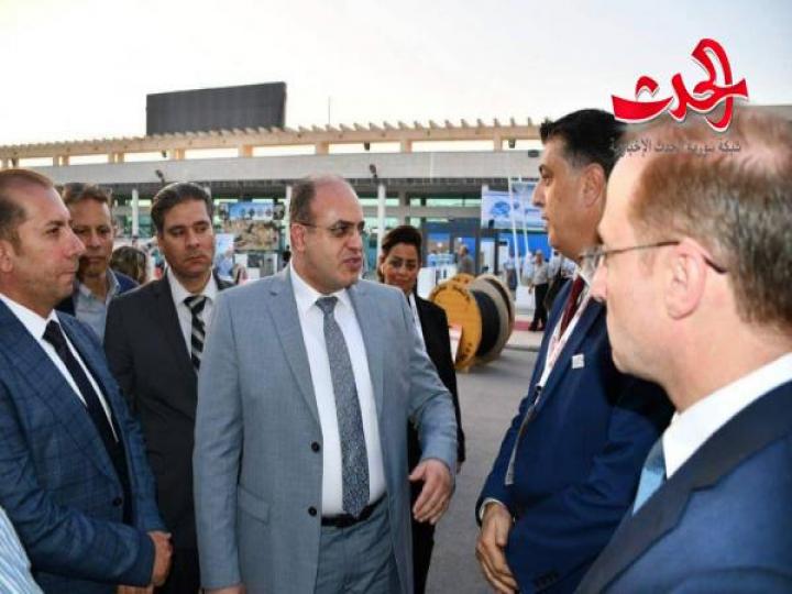 انطلاق فعاليات مجموعة معارض متخصصة بأهم القطاعات في سوريا