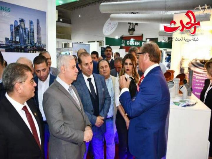 انطلاق فعاليات مجموعة معارض متخصصة بأهم القطاعات في سوريا