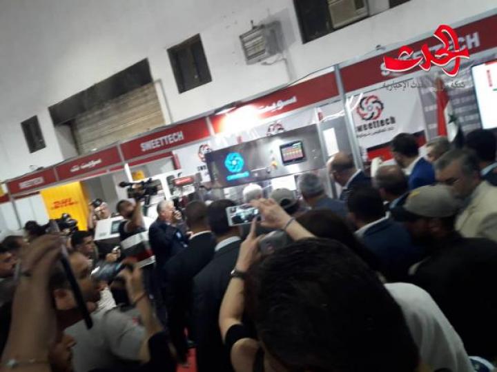 انطلاق معرض بروديكس بدورته الثانية على أرض المعارض في مدينة دمشق