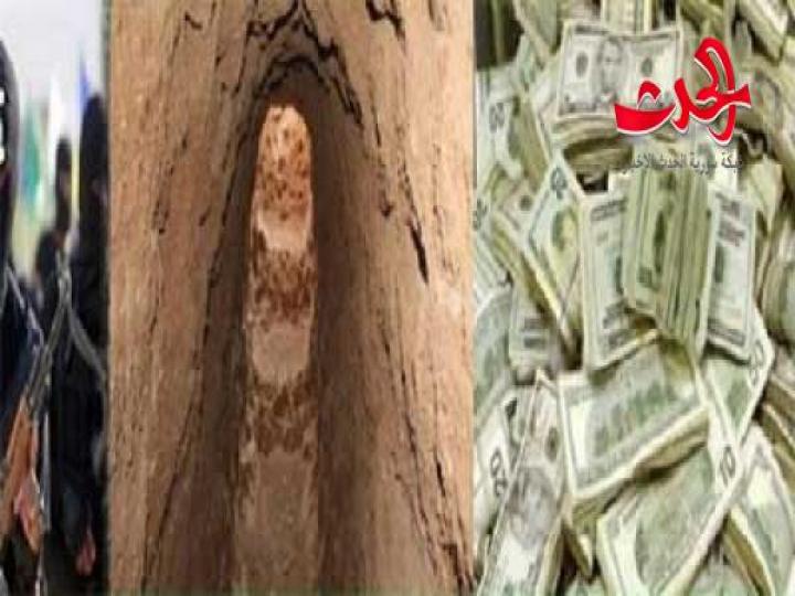 الكشف عن غرفة سرية مليئة بالدولارات في حرستا