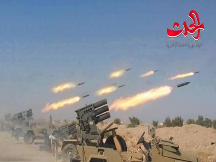 الجيش يرد على اعتداءات الإرهابيين بريفي إدلب وحماة 