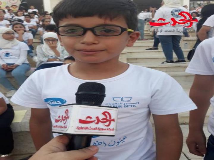 من مهرجان الشام بتجمعنا.. علاء زلزلي يحيي حفلا فنيا ضمن مبادرة عيون الاطفال بعيوننا