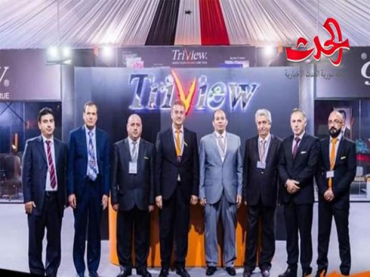 من أجنحة معرض دمشق الدولي... جناح شركة تريفيو للصناعات الالكترونية