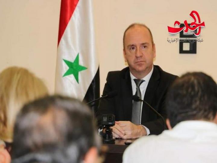 وزير السياحة يلتقي الوفود الإعلامية العربية والأجنبية المشاركة في معرض دمشق الدولي 