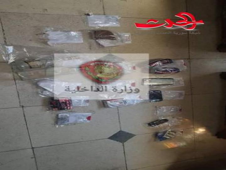 توقيف سارقي جوالات في ضاحية قدسيا، و مشاجرة تؤدي لكشف عن متعاطي مواد مخدرة