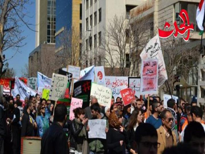 الحملة الوطنية الأردنية تطالب بإسقاط اتفاقية الغاز مع الكيان الصهيوني