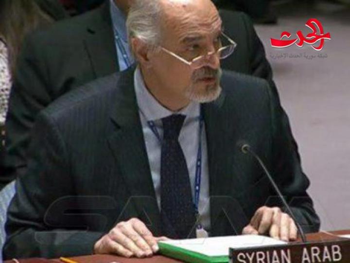الجعفري: التنظيمات الإرهابية في إدلب تواصل اتخاذ المدنيين دروعاً بشرية ومن واجب الدولة تخليصهم من إرهابها