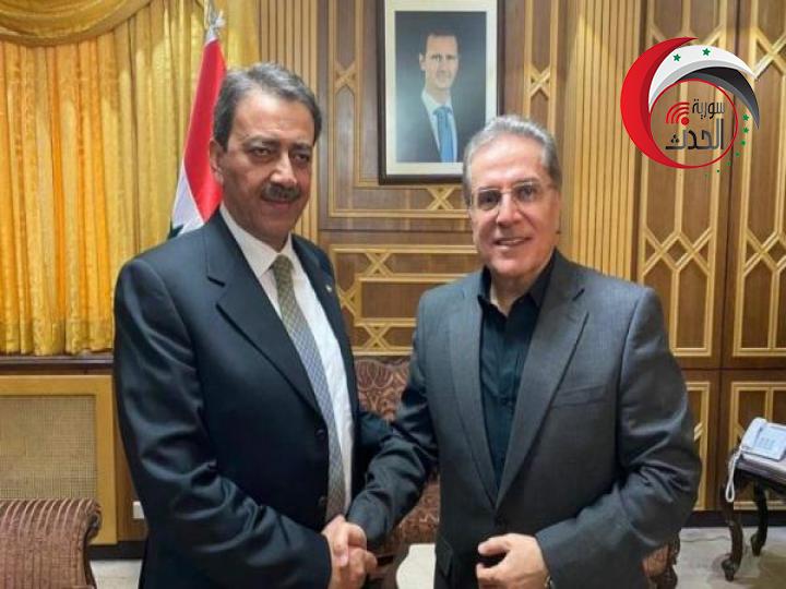 وزير العدل يستقبل نقيب المحاميين في سورية وأعضاء مجلس النقابة الجديد 