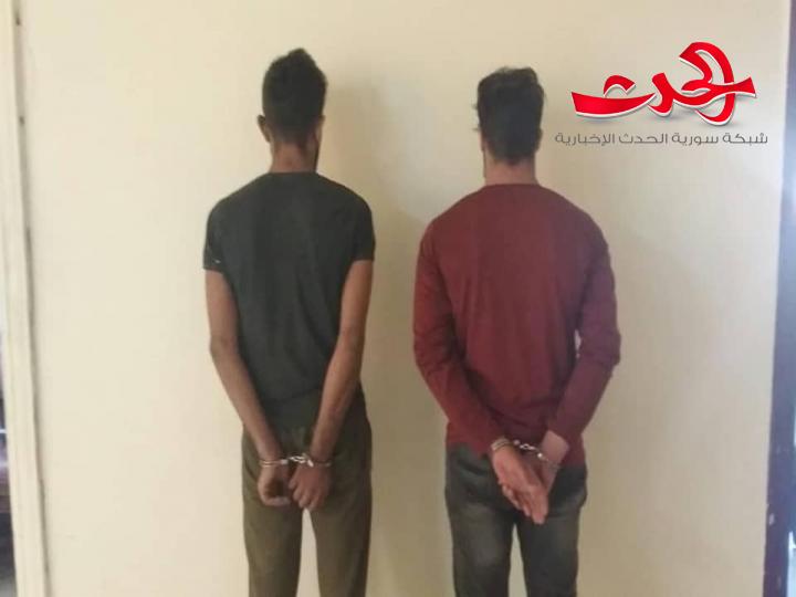 في حمص القبض على لصين سارقا 750 ألف بواسطة ختم مزور