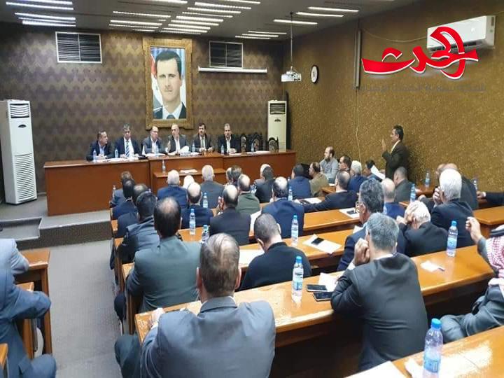 محافظ ريف دمشق : المخالفات خط أحمر بجميع أنواعها ومسابقة جديدة للمعلمين 