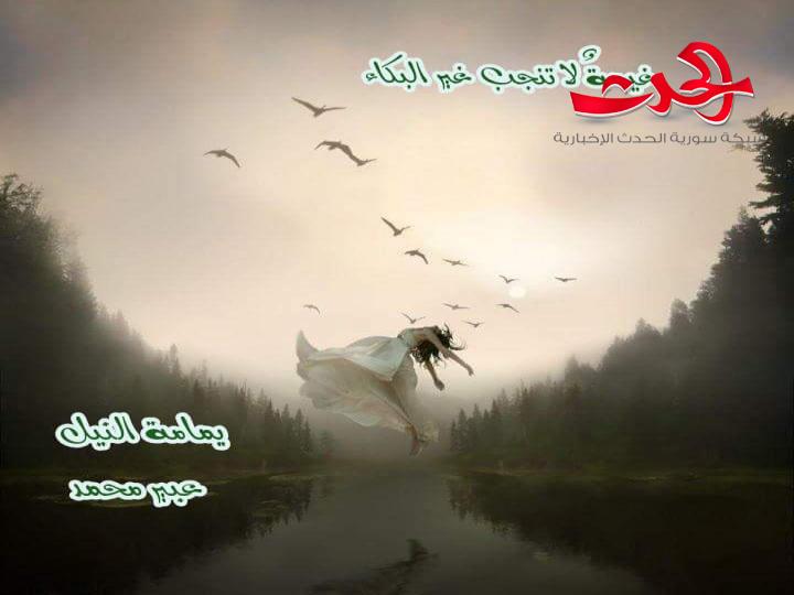 غيمة لا تنجب غير البكاء بقلم عبير محمد